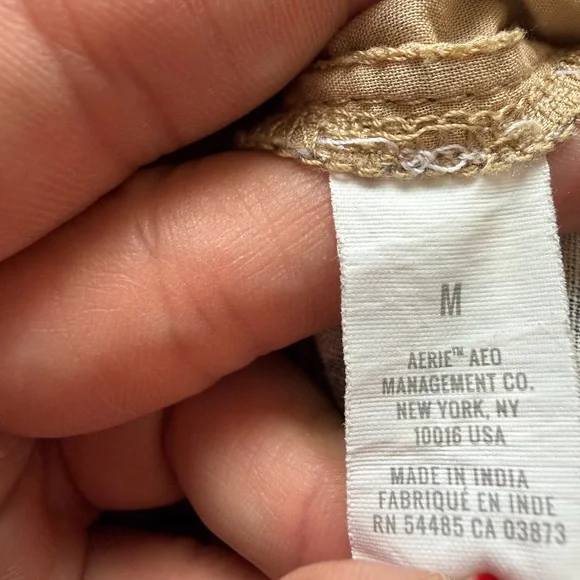 Aerie Leopard Print Joggers - Tan and Black medium - Picture 14 of 16